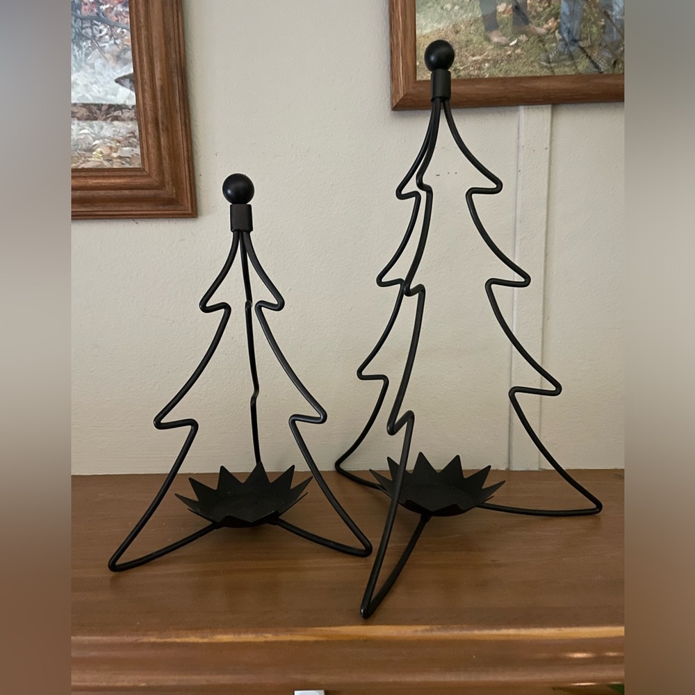 Partylite Christmas tree, tea light holders. ￼